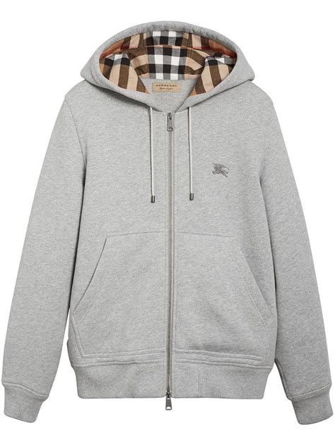 mens burberry sweatshirts|burberry zip front hooded sweatshirt.